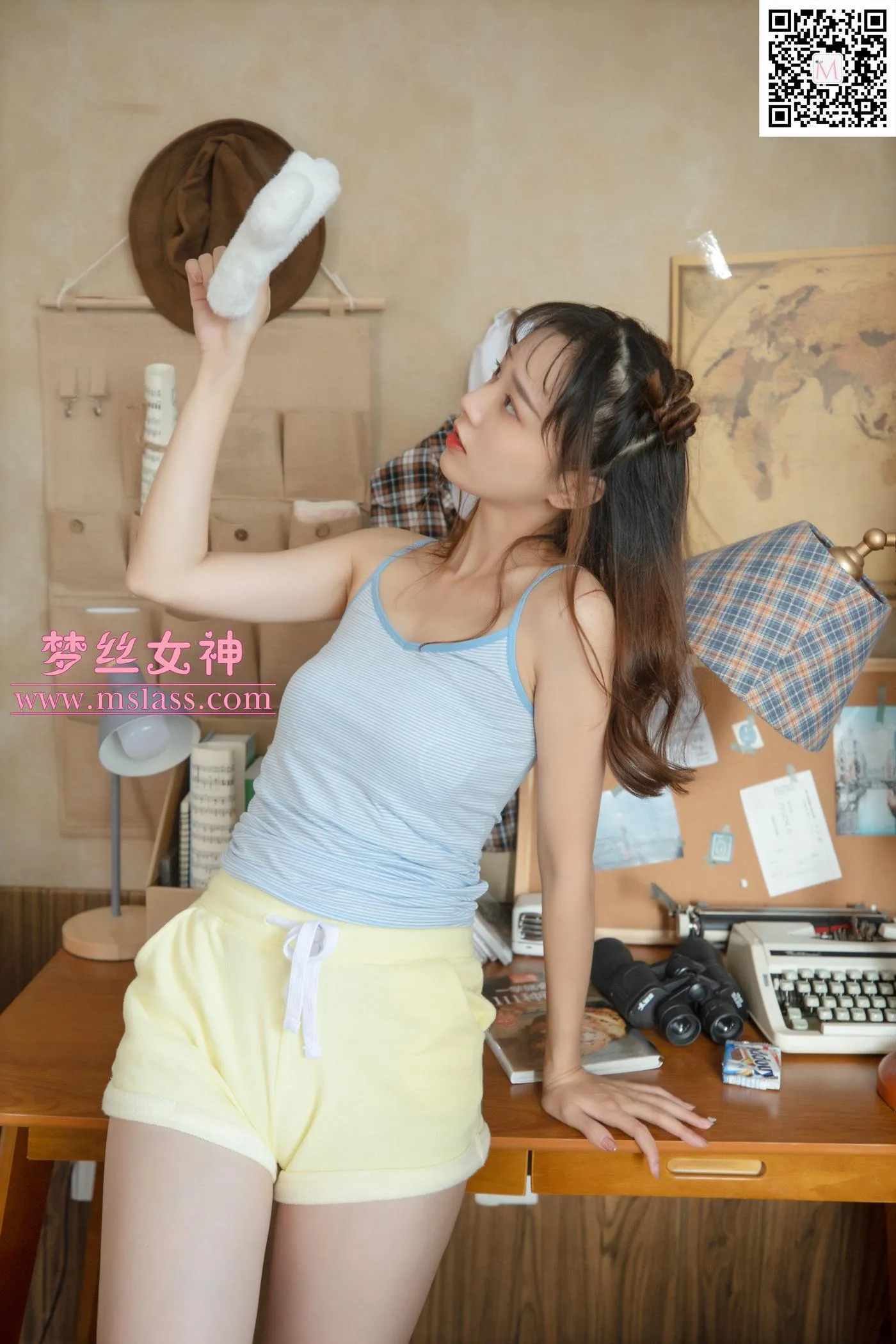 [MSLASS梦丝女神] 2020.08.27 NO.123 玥玥 超高质拍摄 美女痞子 [85P]插图6